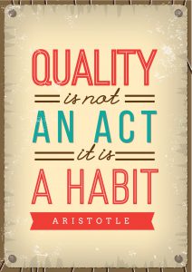 Change one habit at a time