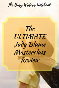 JudyBlume MasterClass Review