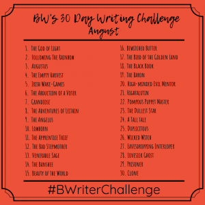 30 day writing challenge 2020