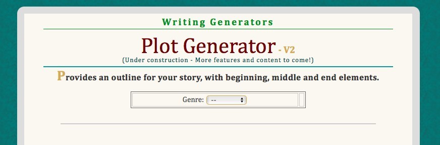 random story topic generator